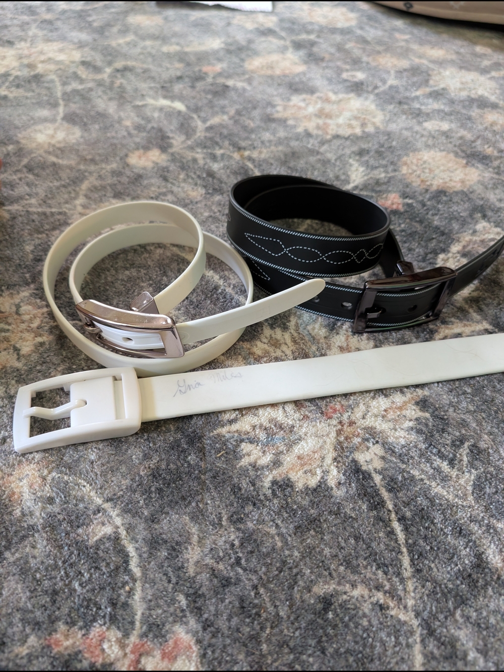 C4 Equestrian Belt Lot- 3 Belts - 2 Classic, 1 Skinny